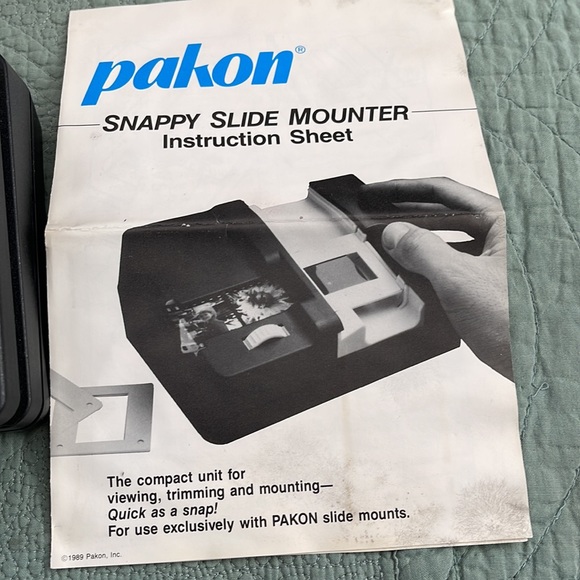 Pakon Snappy Slide Mounter Vintage Made in West Germany - Picture 7 of 9